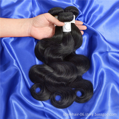 Factory Outlet 4 Bundles 10A Remy Human Hair Extensions 613 Blonde Straight Body Wave Hair Weave 1B Kinky Curly Water Wave